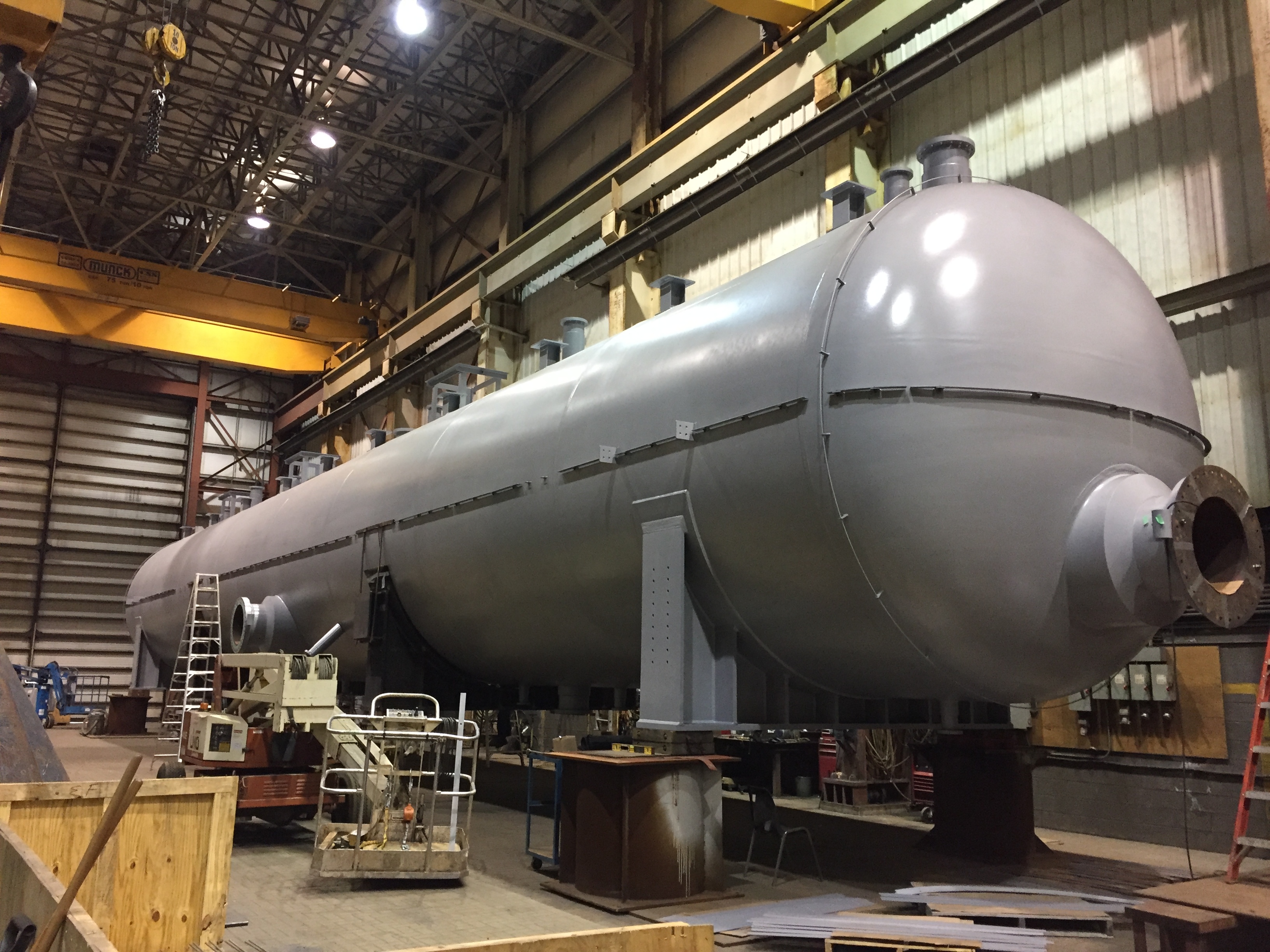 Hooper Welding Pressure Vessel Coating/Metalizing